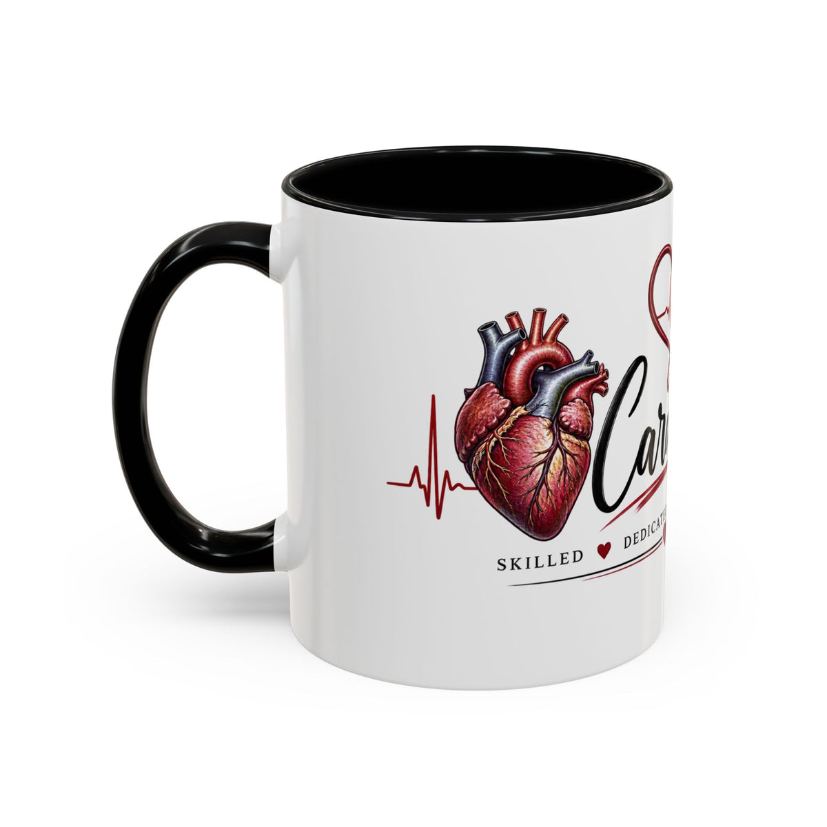 Cardiologist Appreciation Mug | Heart & ECG Design