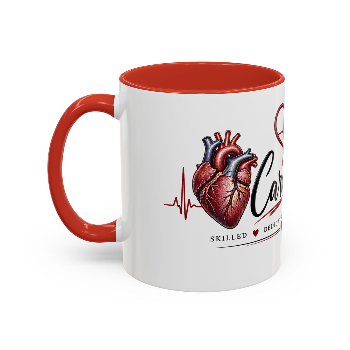 Cardiologist Appreciation Mug | Heart & ECG Design