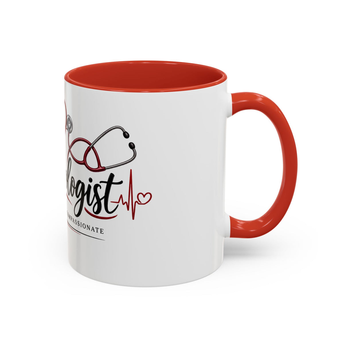 Cardiologist Appreciation Mug | Heart & ECG Design