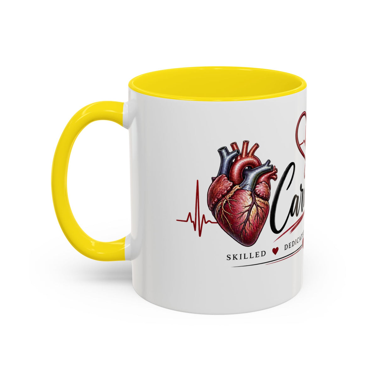 Cardiologist Appreciation Mug | Heart & ECG Design