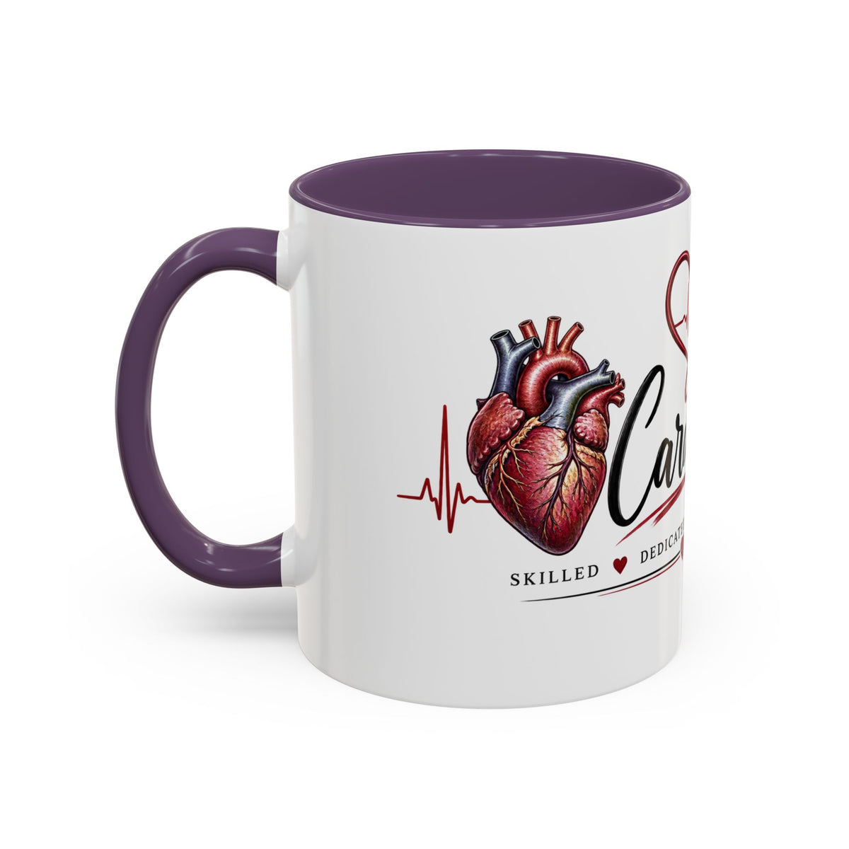 Cardiologist Appreciation Mug | Heart & ECG Design