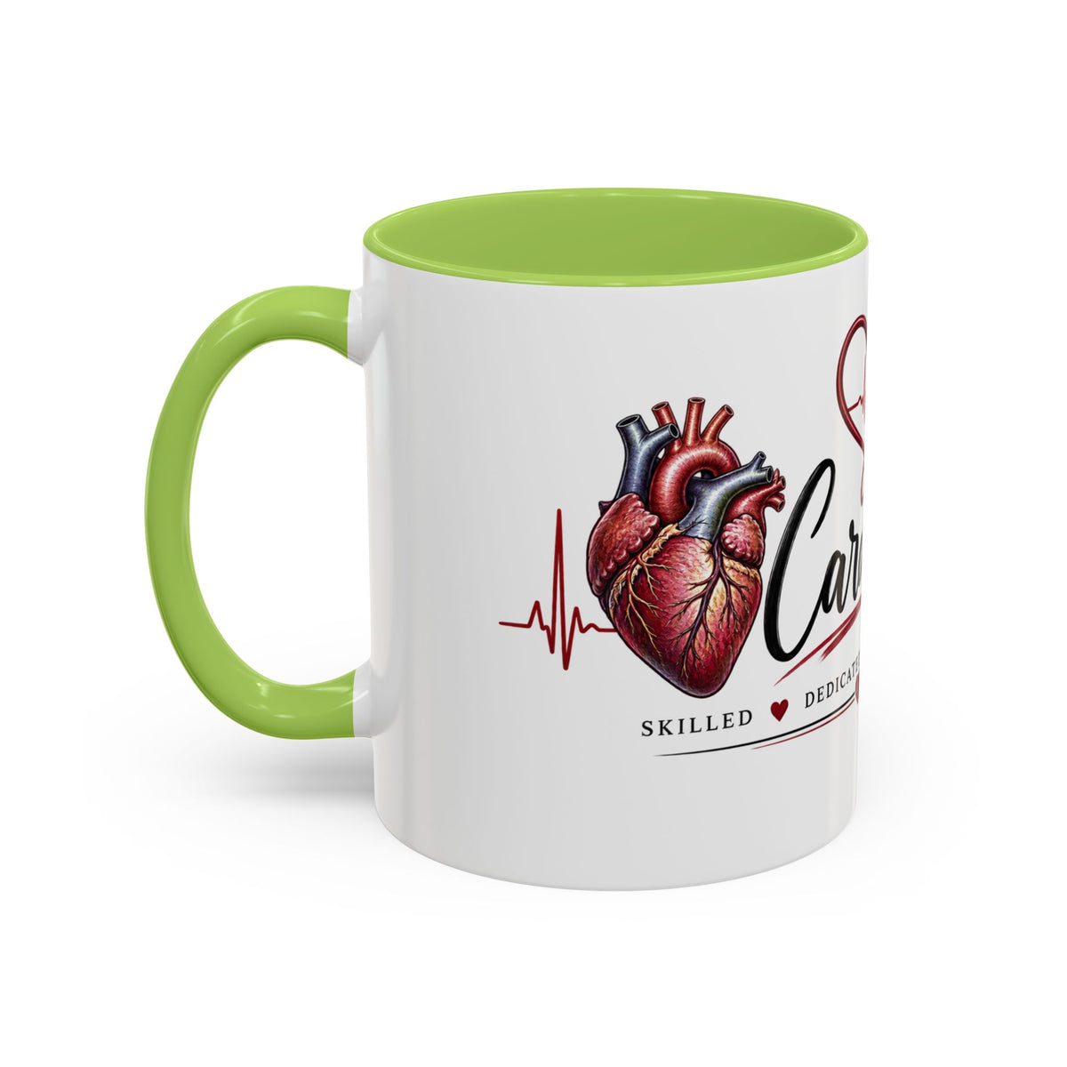 Cardiologist Appreciation Mug | Heart & ECG Design