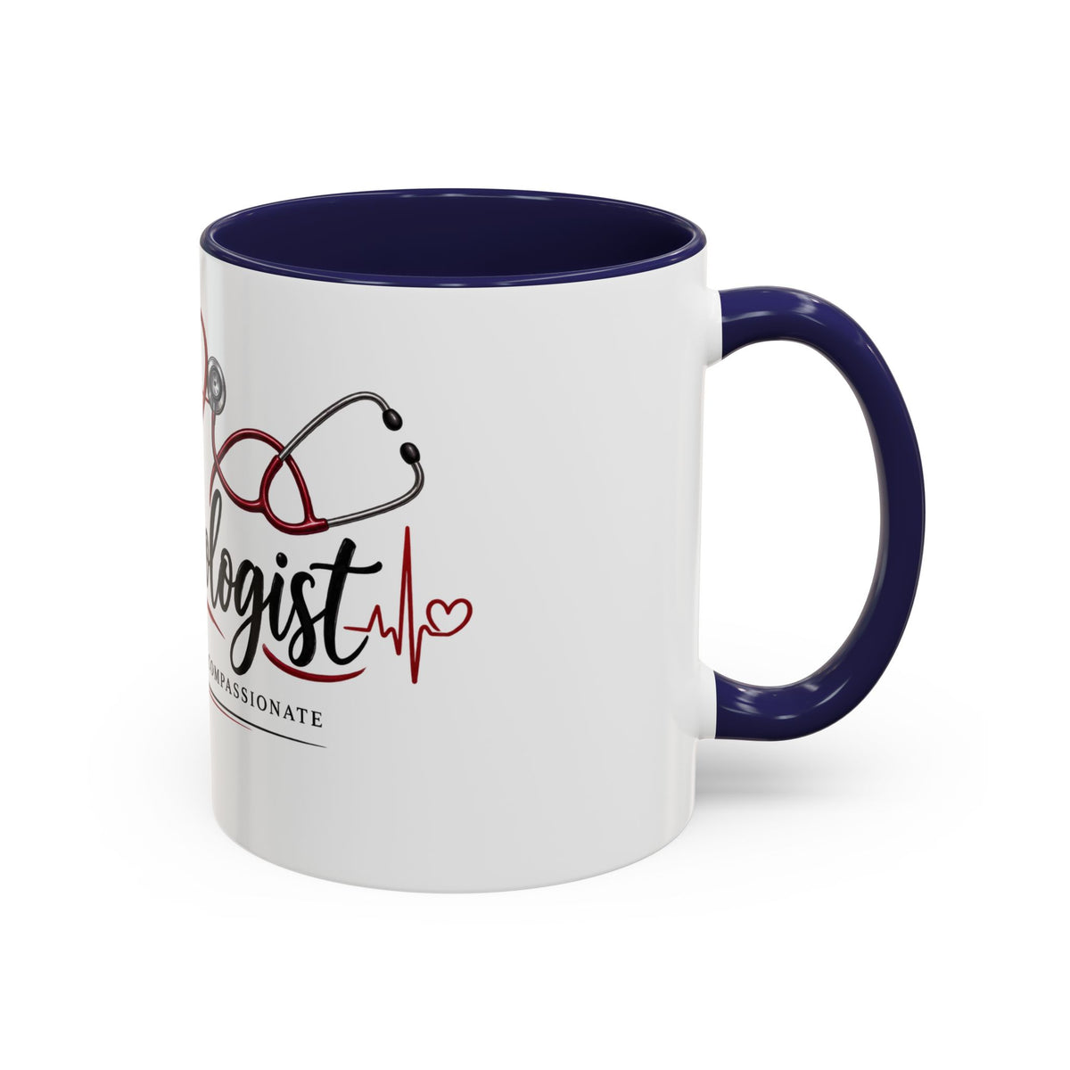 Cardiologist Appreciation Mug | Heart & ECG Design