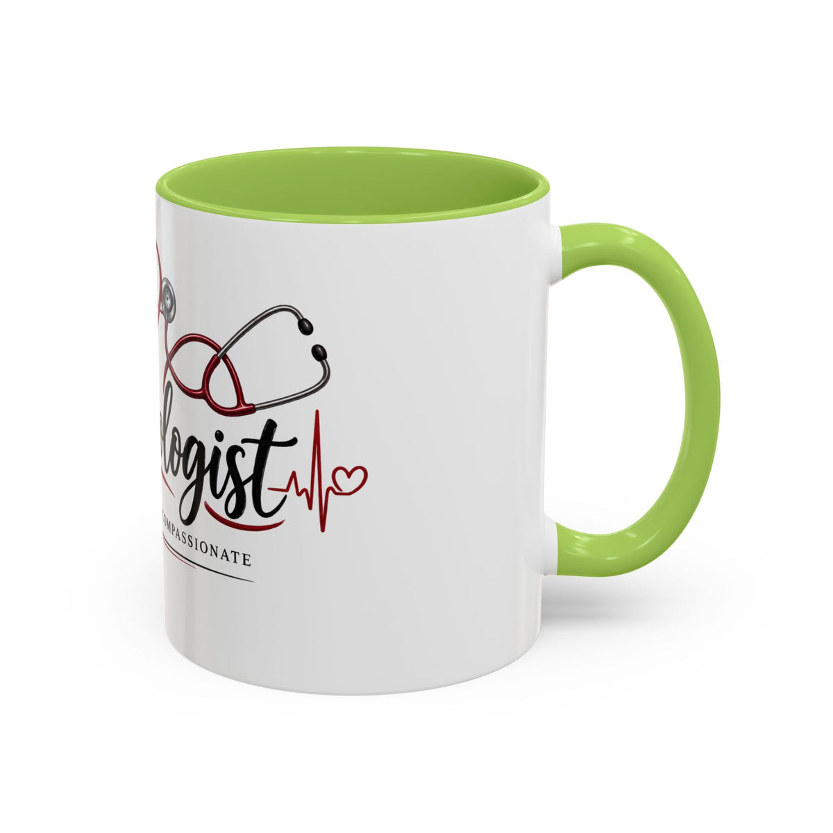 Cardiologist Appreciation Mug | Heart & ECG Design