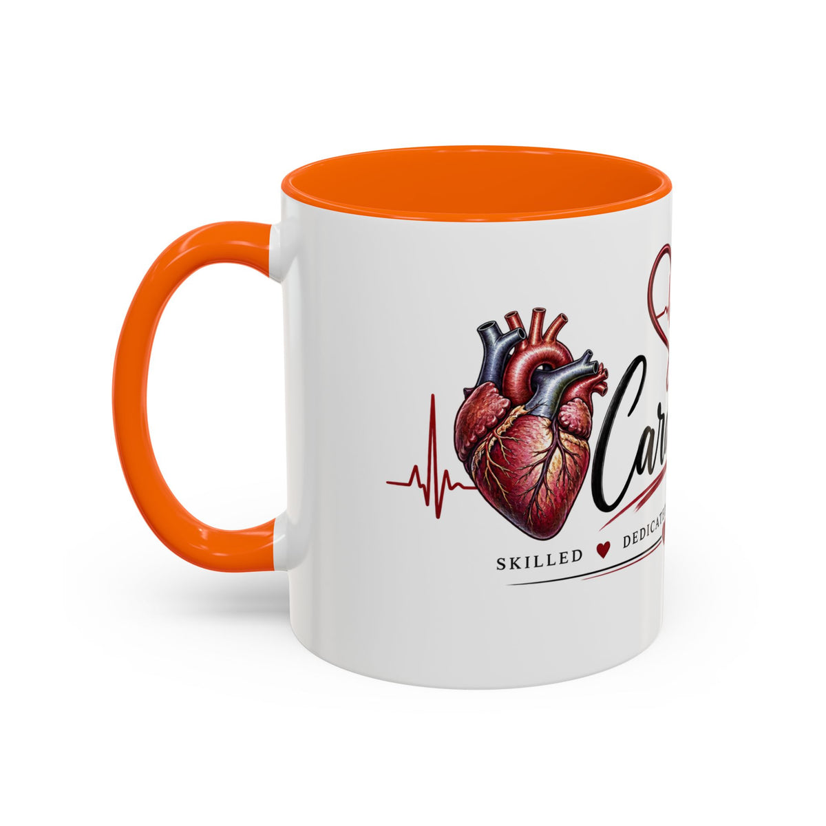 Cardiologist Appreciation Mug | Heart & ECG Design