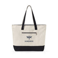 Jamjaris Zippered Canvas Work Tote for Healthcare Professionals