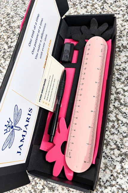 Reusable Memo Wristband Gift Set with Pen & Eraser