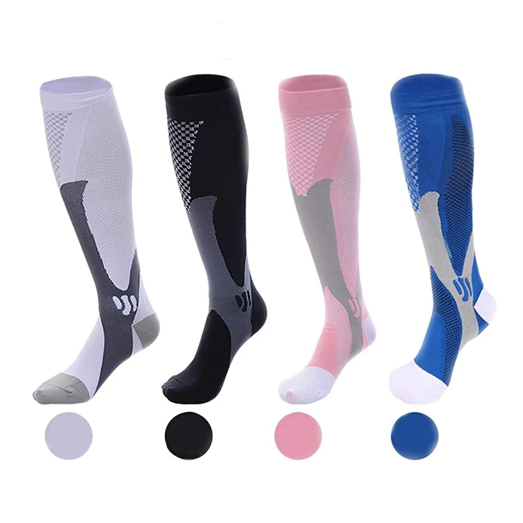 Jamjaris 20–30 mmHg Compression Socks – 3 Pair
