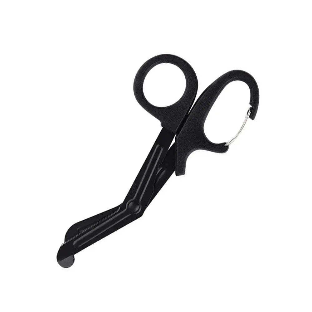 Medical Trauma Shears with Clip – Stainless Steel Bandage Scissors
