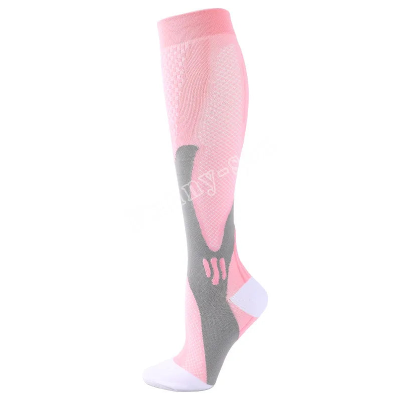 Jamjaris 20–30 mmHg Patterned Compression Socks