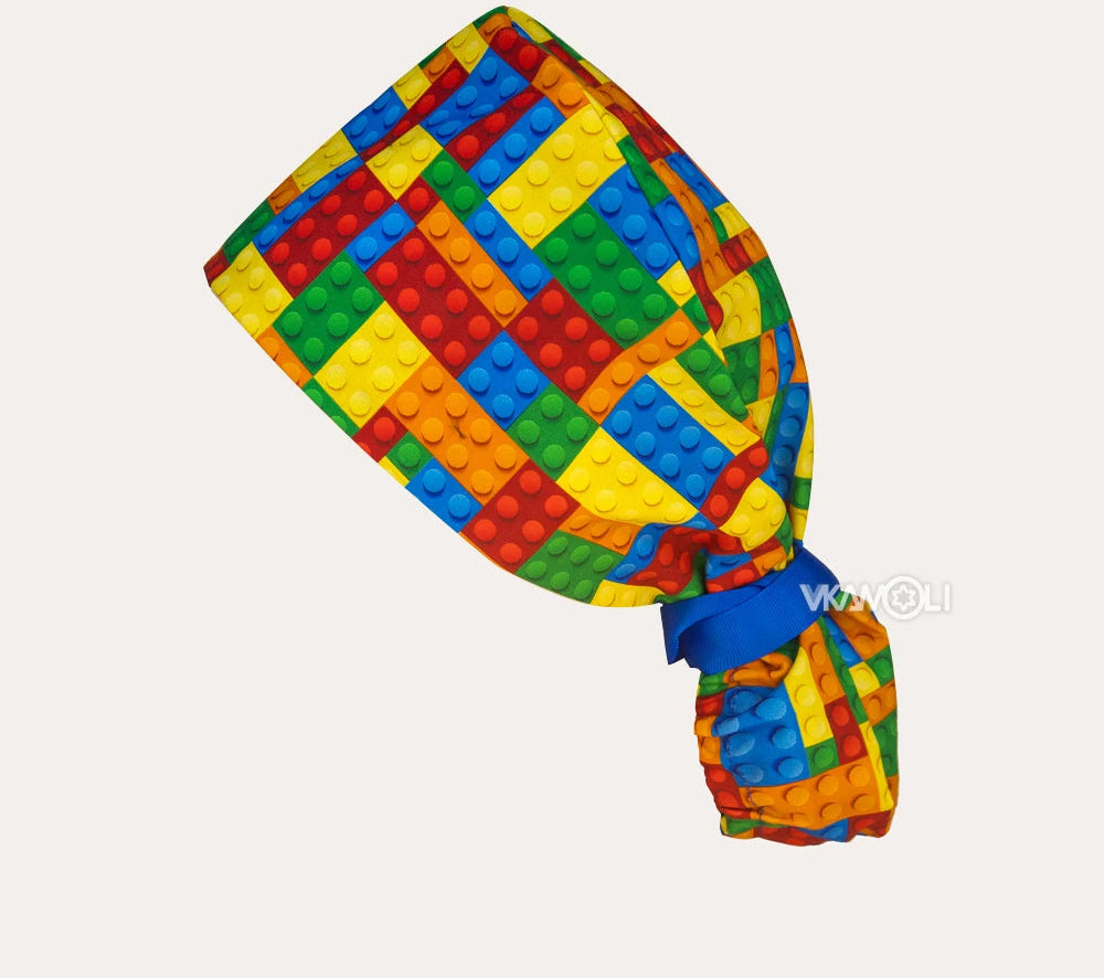 Jamjaris Adjustable Ponytail Scrub Cap