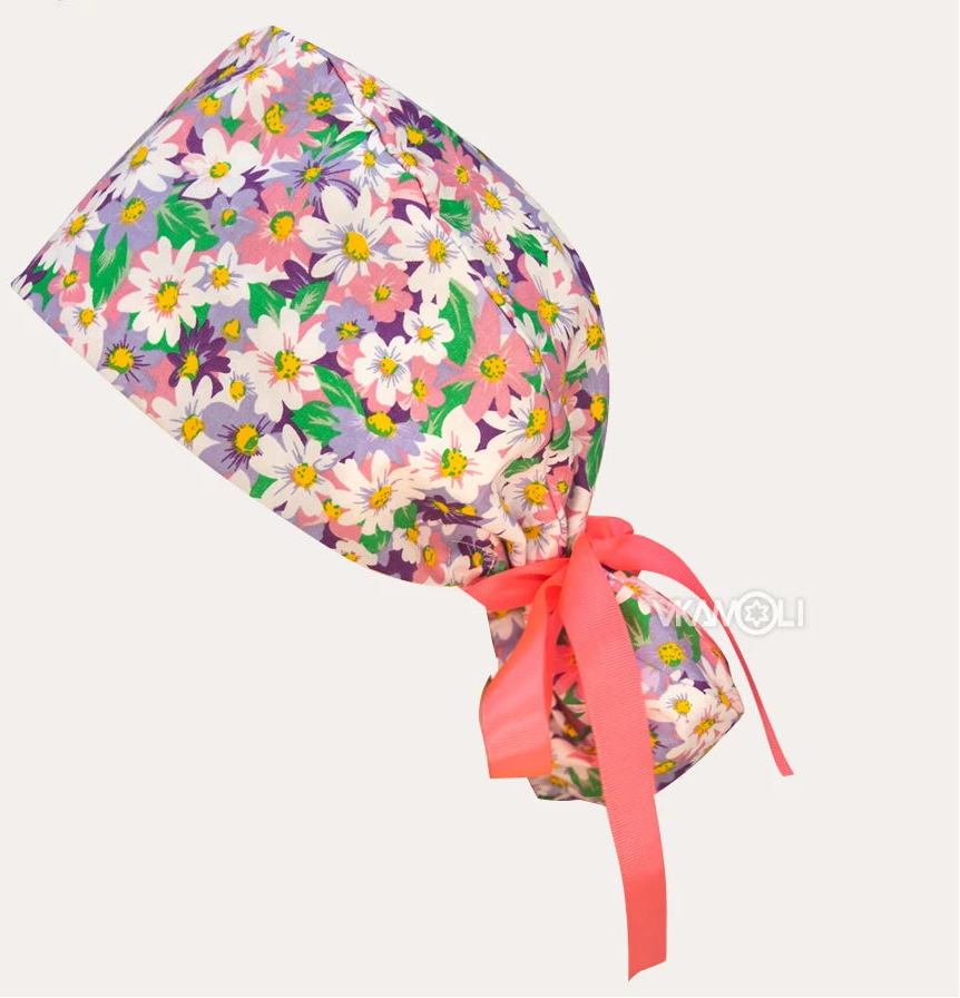 Jamjaris Adjustable Ponytail Scrub Cap