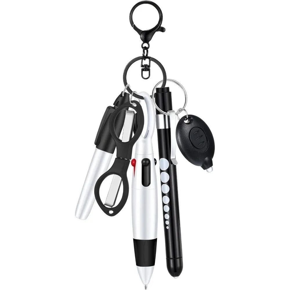 Healthcare Worker Retractable Badge Reel Mini Tool Set
