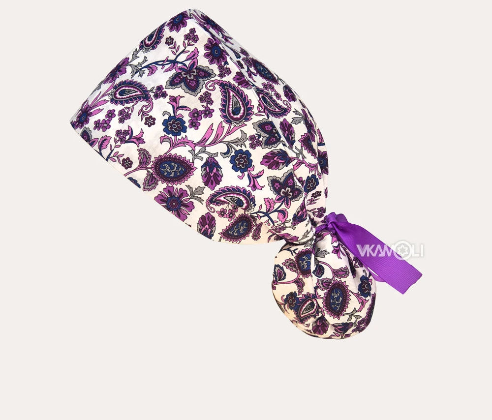 Jamjaris Adjustable Ponytail Scrub Cap