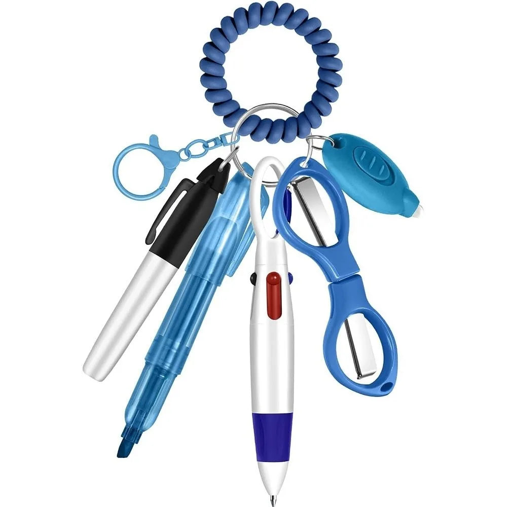 Healthcare Worker Retractable Badge Reel Mini Tool Set