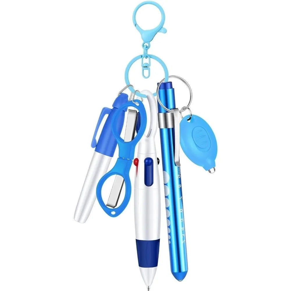 Healthcare Worker Retractable Badge Reel Mini Tool Set