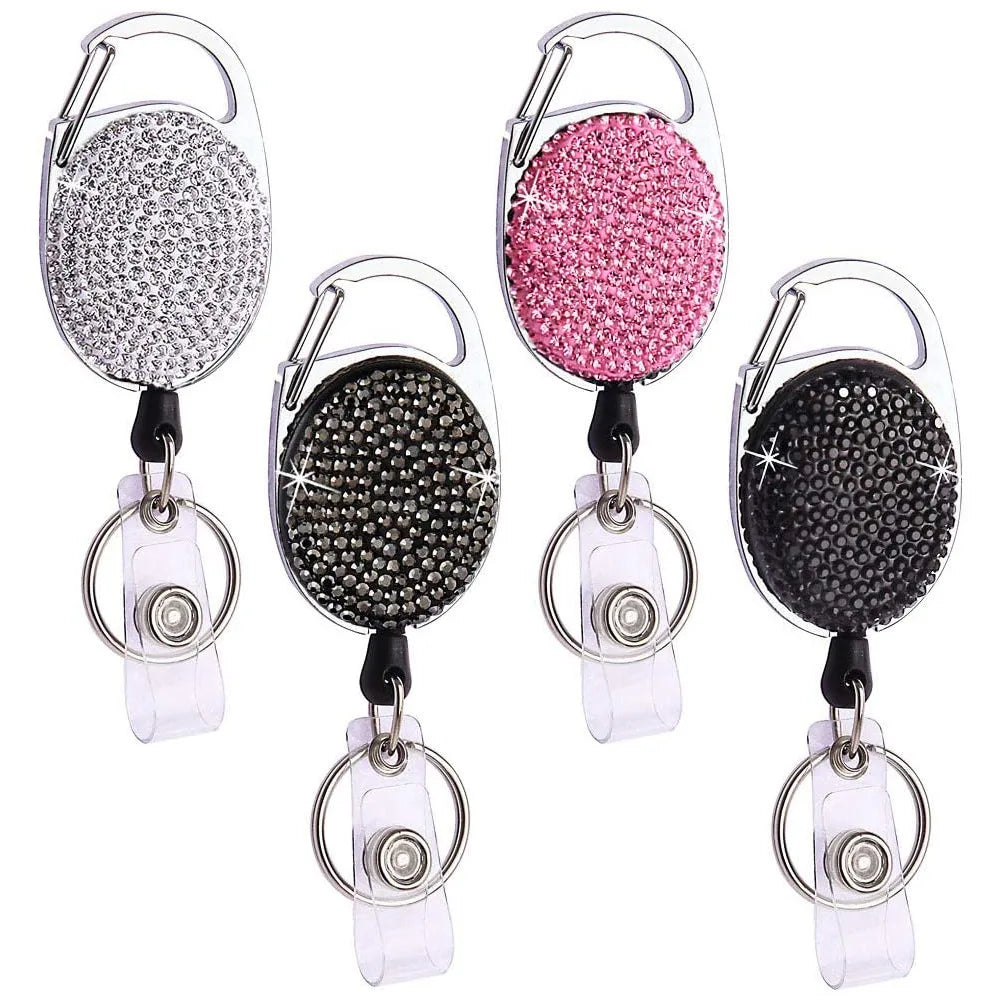 Sparkle Retractable Badge Reel