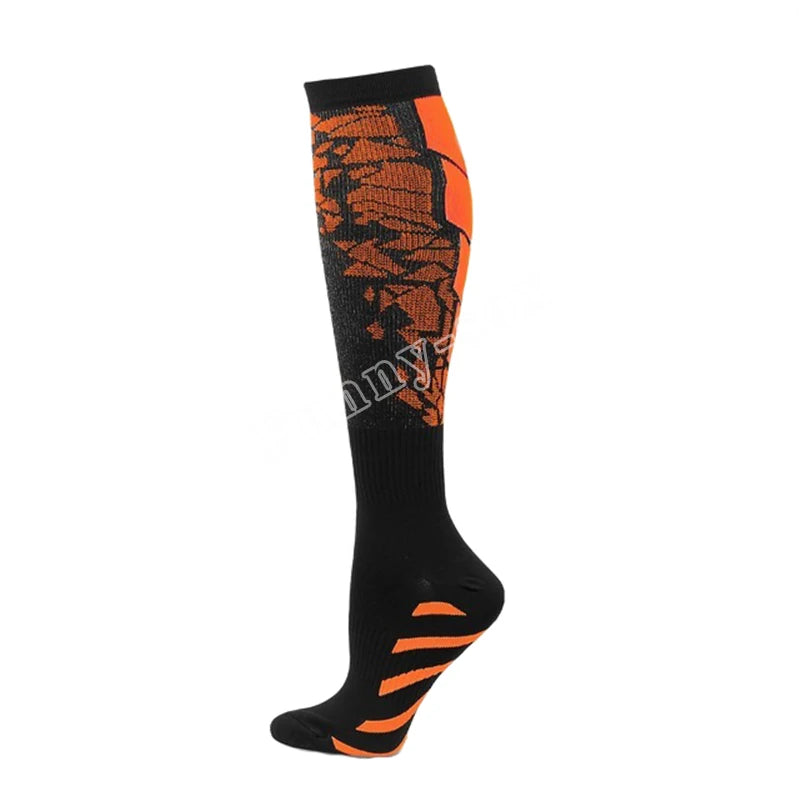 Jamjaris 20–30 mmHg Patterned Compression Socks