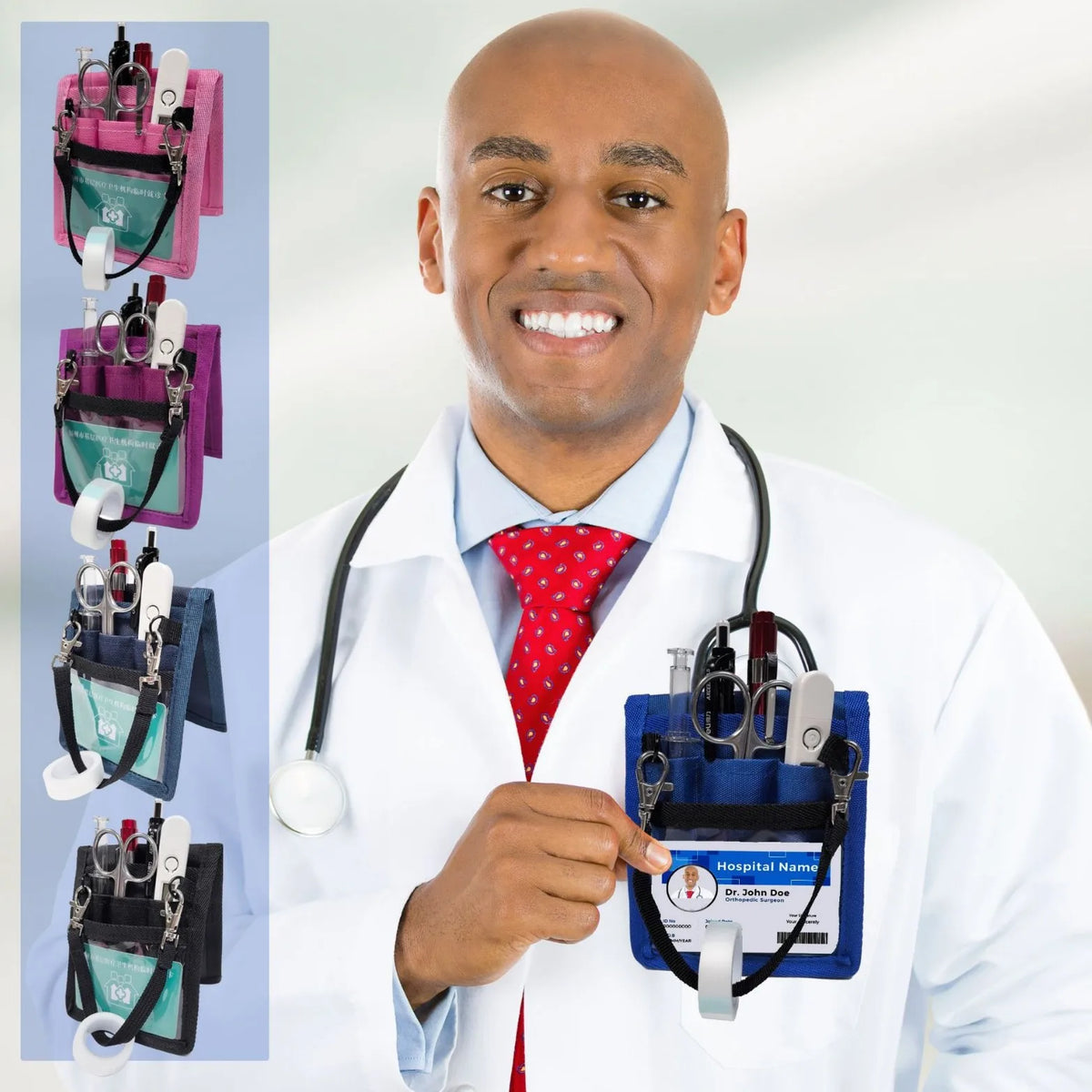 Healthcare Worker Scrub Pocket Organizer
