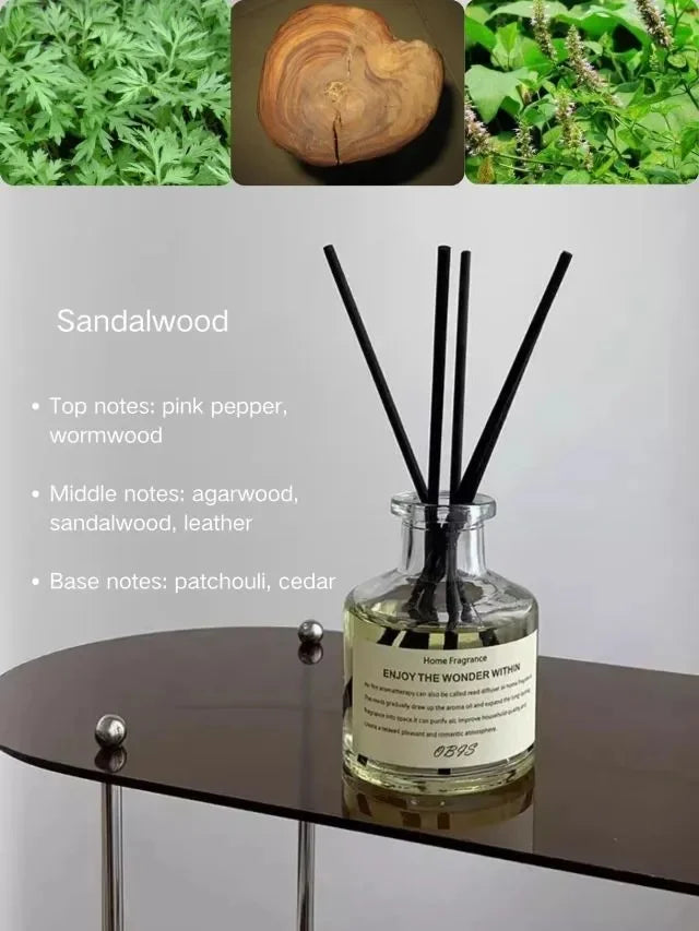 Mini Reed Diffuser – 50ml Home Fragrance