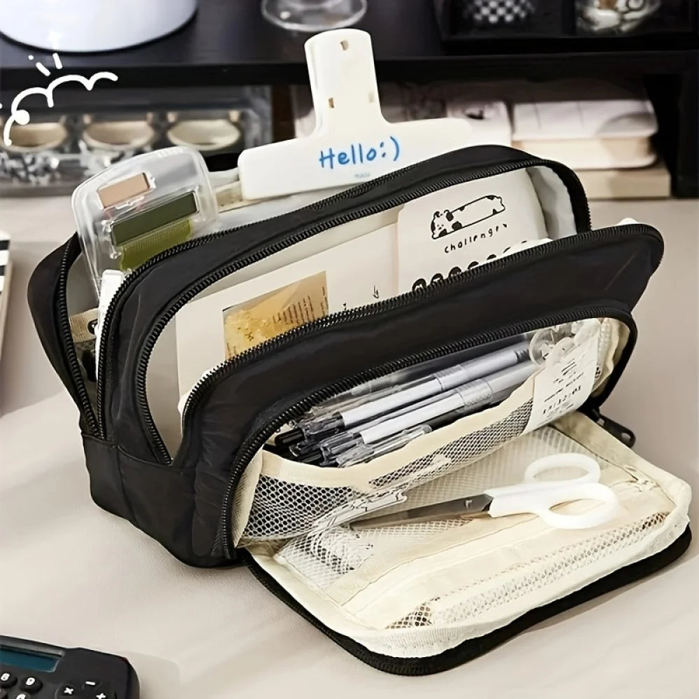 Healthcare Professional Utility Organizer Pouch | Multi-Compartment Work Essentials Bag