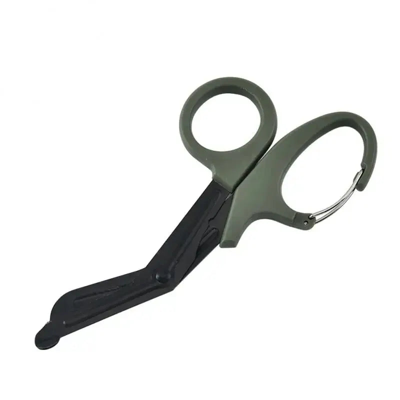 Medical Trauma Shears with Clip – Stainless Steel Bandage Scissors