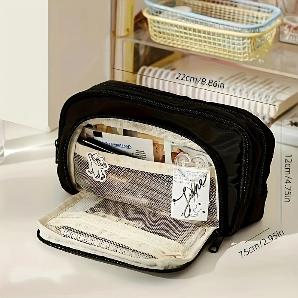 Healthcare Professional Utility Organizer Pouch | Multi-Compartment Work Essentials Bag