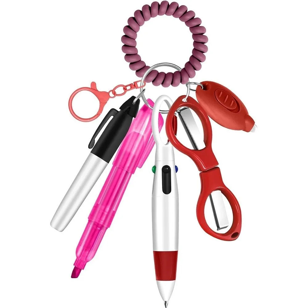 Healthcare Worker Retractable Badge Reel Mini Tool Set