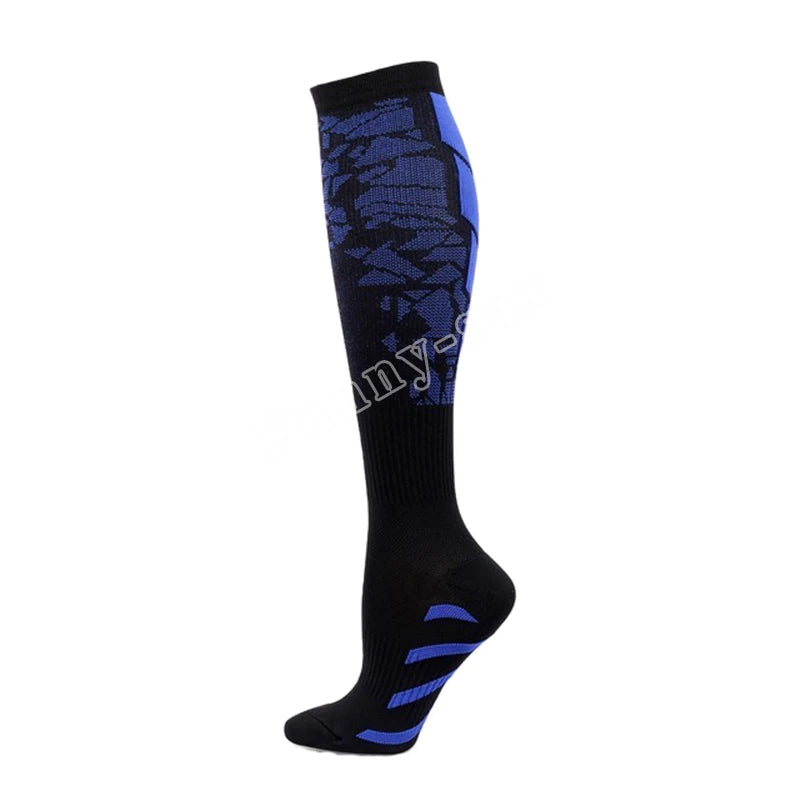 Jamjaris 20–30 mmHg Patterned Compression Socks