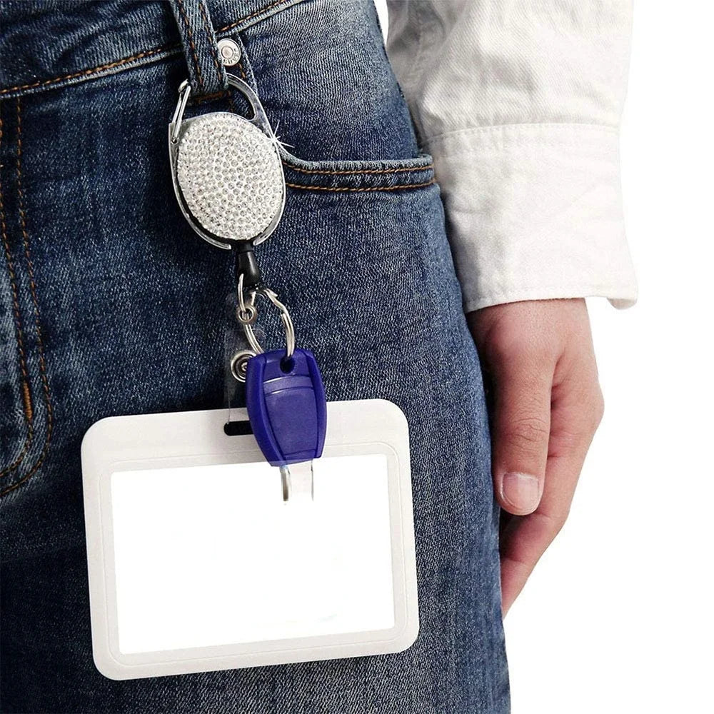 Sparkle Retractable Badge Reel