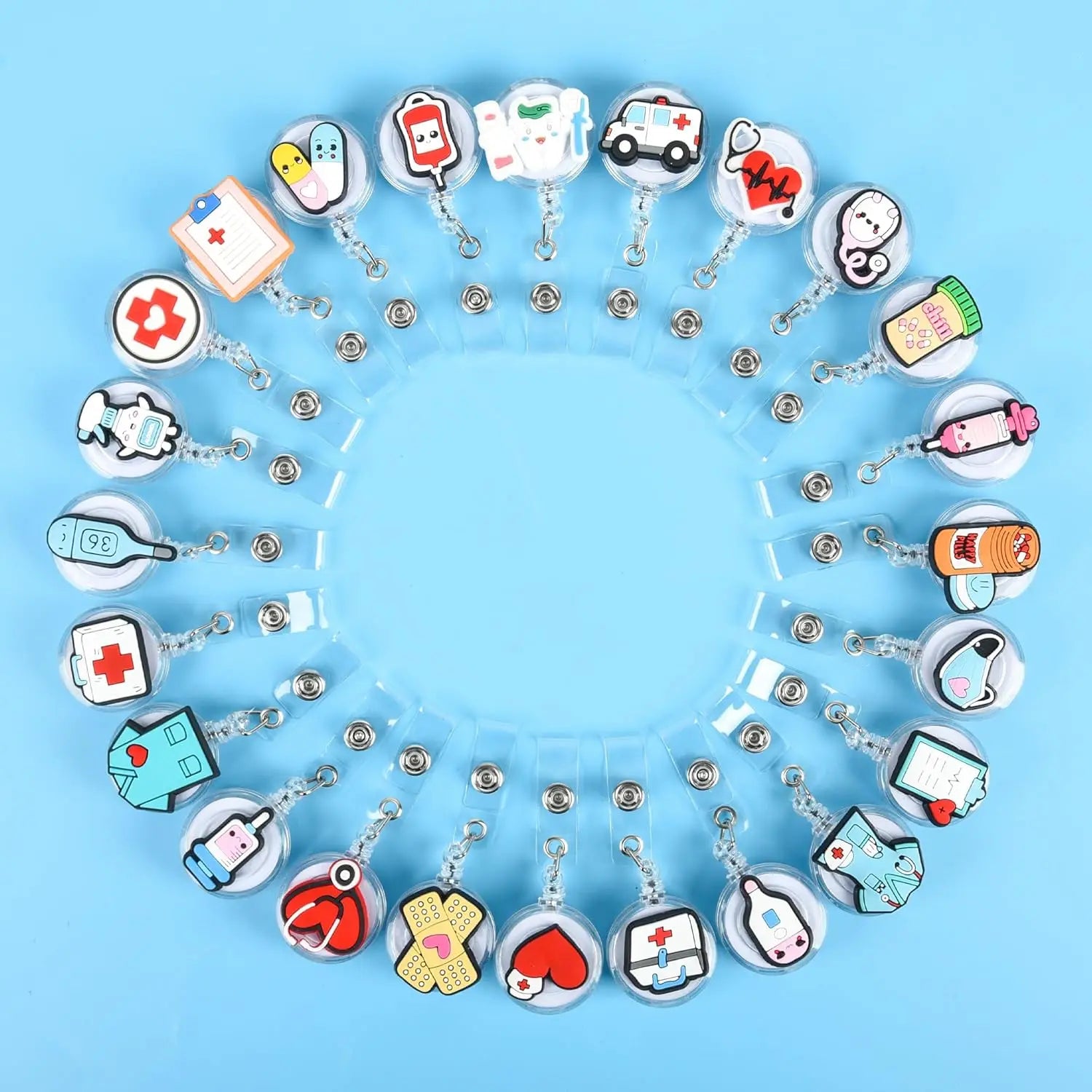 Medical Retractable Badge Reel