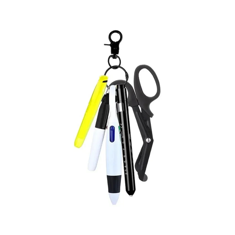 Healthcare Worker Retractable Badge Reel Mini Tool Set