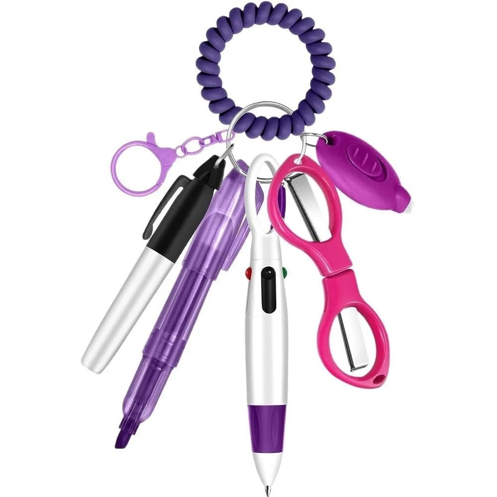 Healthcare Worker Retractable Badge Reel Mini Tool Set