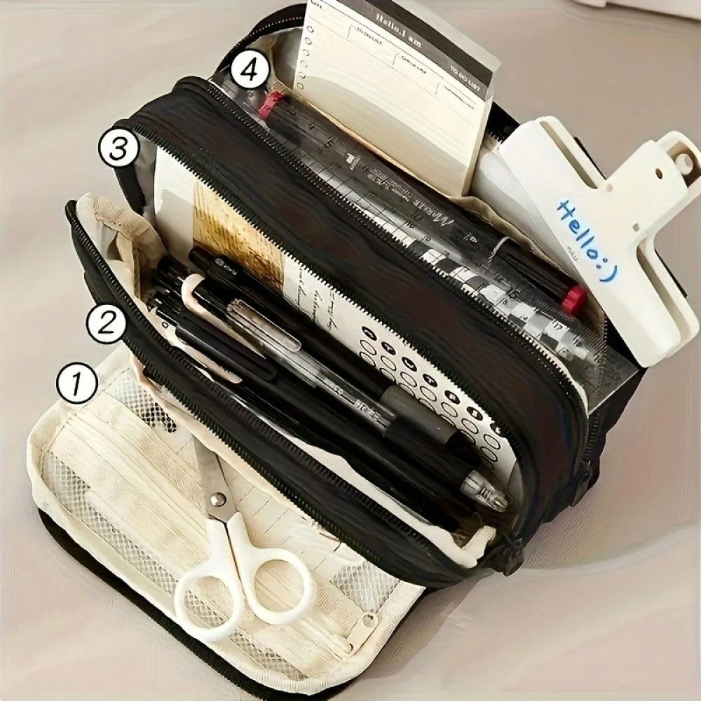 Healthcare Professional Utility Organizer Pouch | Multi-Compartment Work Essentials Bag