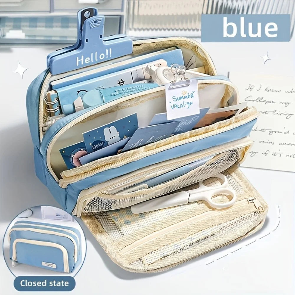 Healthcare Professional Utility Organizer Pouch | Multi-Compartment Work Essentials Bag