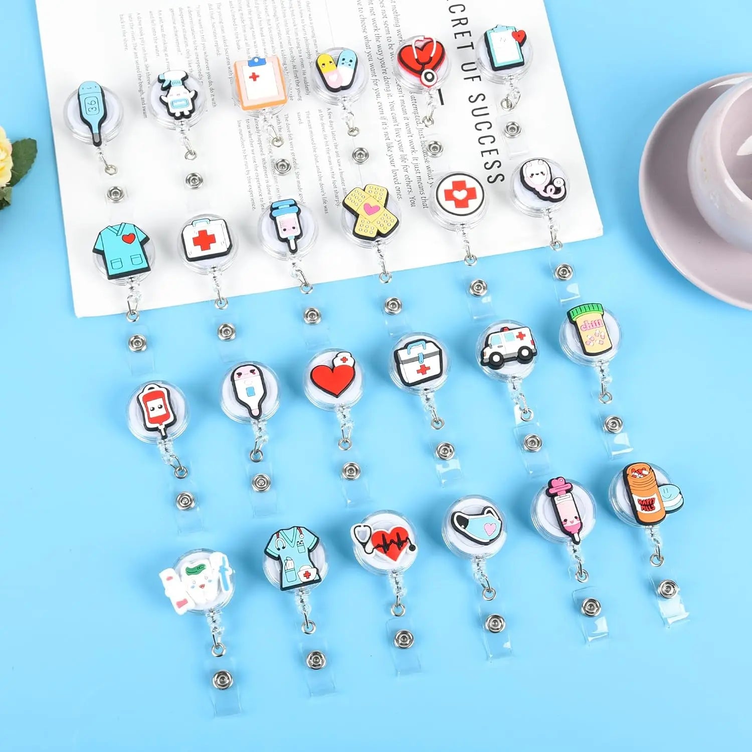Medical Retractable Badge Reel