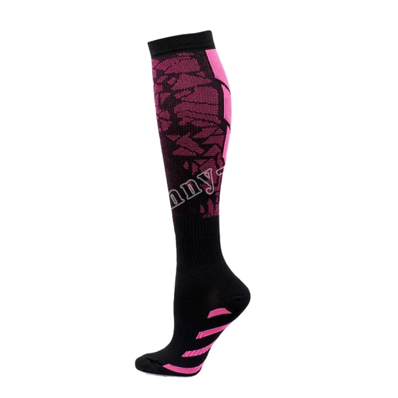 Jamjaris 20–30 mmHg Patterned Compression Socks