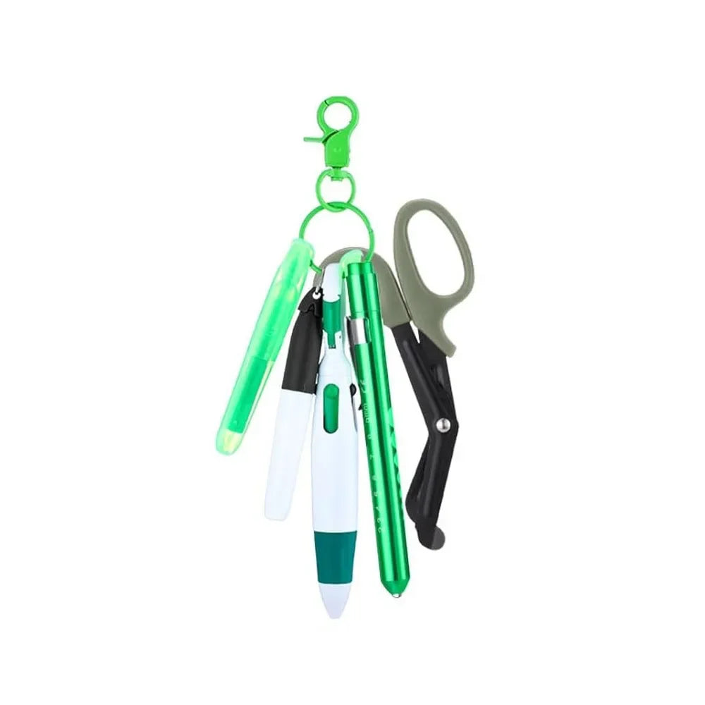 Healthcare Worker Retractable Badge Reel Mini Tool Set