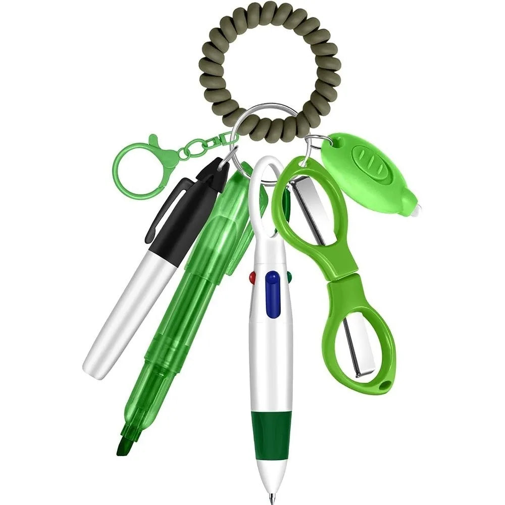 Healthcare Worker Retractable Badge Reel Mini Tool Set