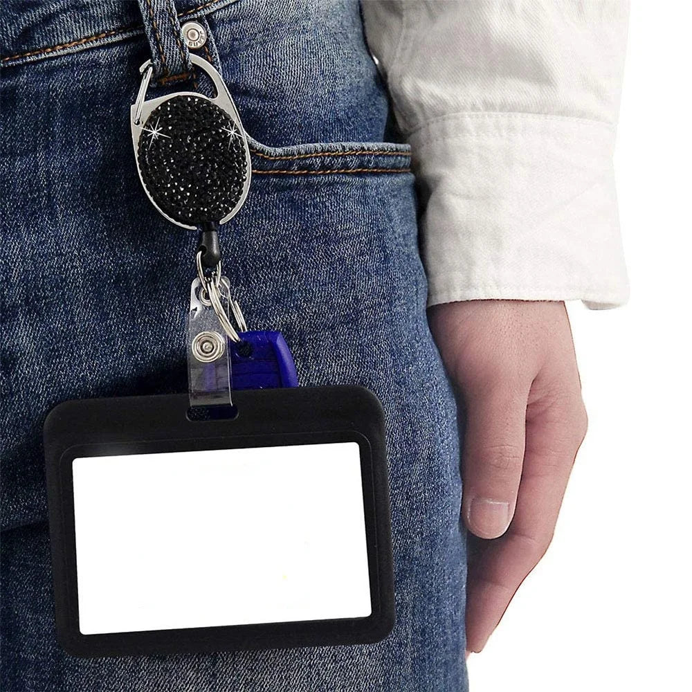 Sparkle Retractable Badge Reel