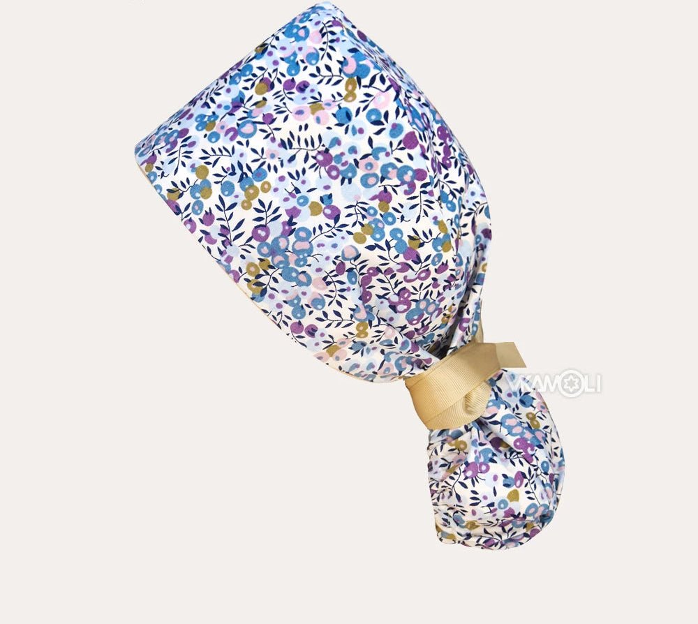 Jamjaris Adjustable Ponytail Scrub Cap