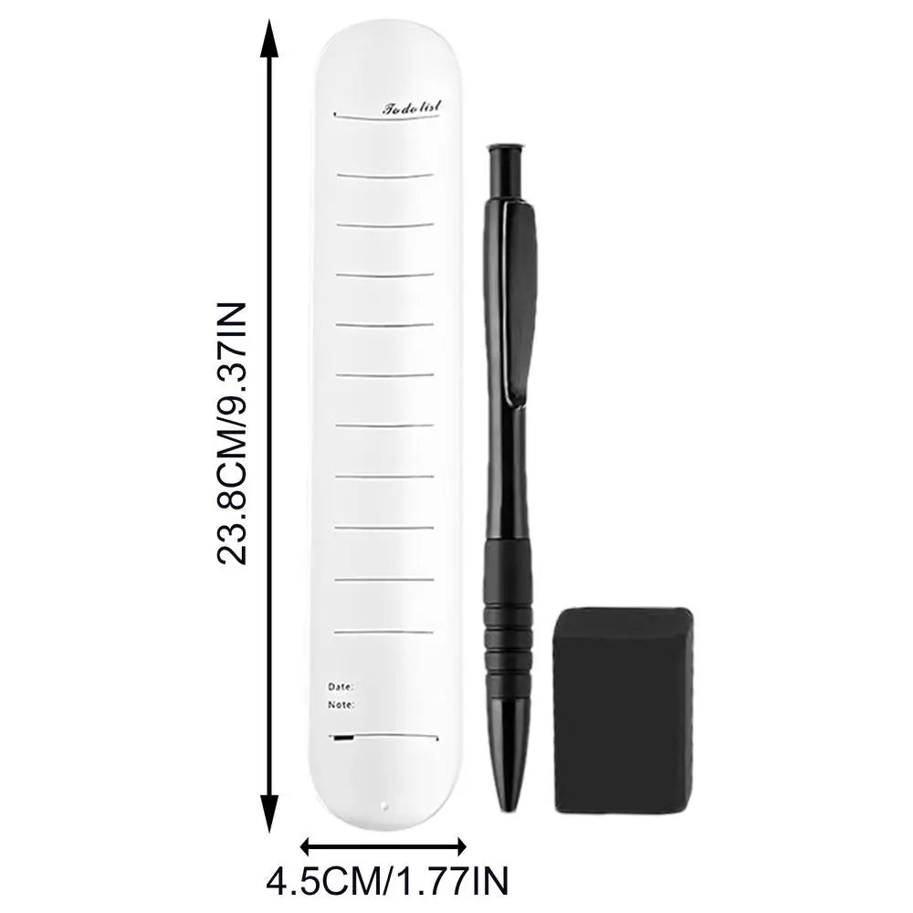 Reusable Writable Memo Wristband Set with Pen & Eraser
